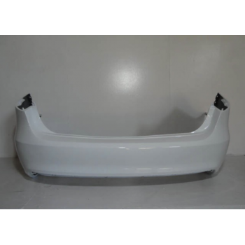 Окрашенный Задний Бампер (Белый) на Kia Rio / Киа Рио 2011–2015 в Алматы и Астане 