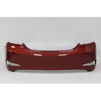 Задний Бампер (Красный Окрашенный) Hyundai Solaris / Accent Рестайлинг 2014–2017 в Алматы и Астане 