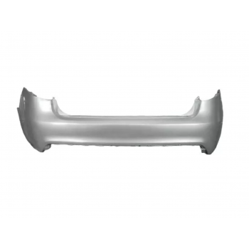 Задний Бампер (Цвет Серебро) для Kia Rio 2011–2015 — Готовый к Установке в Алматы и Астане 