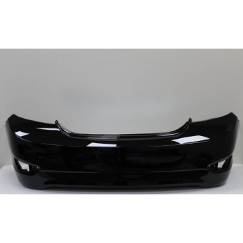 КУПИТЬ Окрашенный Задний Бампер Hyundai Solaris 2010-2014 (Цвет ЧЕРНЫЙ) — Дорестайлинг, Аналог Россия в Алматы и Астане 