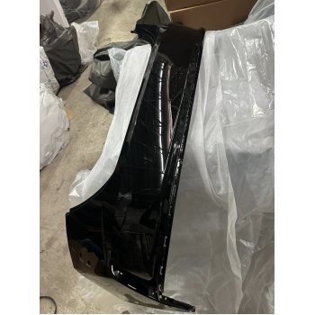 КУПИТЬ Окрашенный Задний Бампер Hyundai Solaris II РЕСТАЙЛИНГ 2020+ (Цвет ЧЕРНЫЙ MZH) — ТехноПласт в Алматы и Астане 