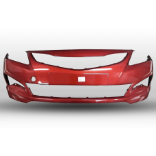 Бампер передний красный Accent/Solaris 14-17 (Россия)