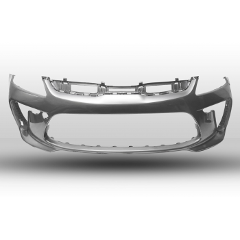 Бампер передний Kia Rio 2017-2020 (Россия) — Серебристый в Алматы и Астане 