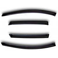 Ветровики в комплекте Chevrolet Nexia/Ravon R3 (SNF)